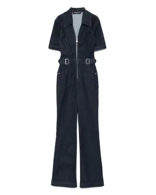 Patrizia Pepe ジップファスナー付きバックルジャンパースーツ - サムネイル1