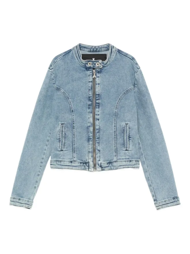 Patrizia Pepe Patrizia Pepe ジップアップデニムジャケットの商品画像