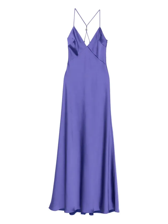 Patrizia Pepe Patrizia Pepe 細ストラップ ロングドレスの商品画像