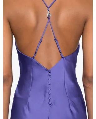 Patrizia Pepe 細ストラップ ロングドレス - サムネイル5