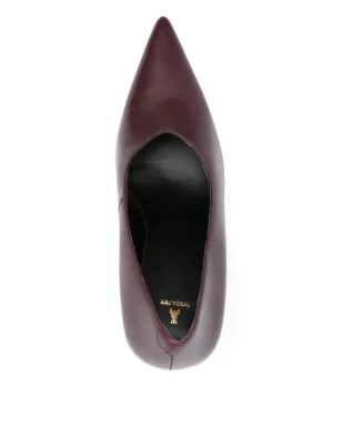 Patrizia Pepe 100mm ポインテッドトゥ・スティレットパンプス - Purple - サムネイル4