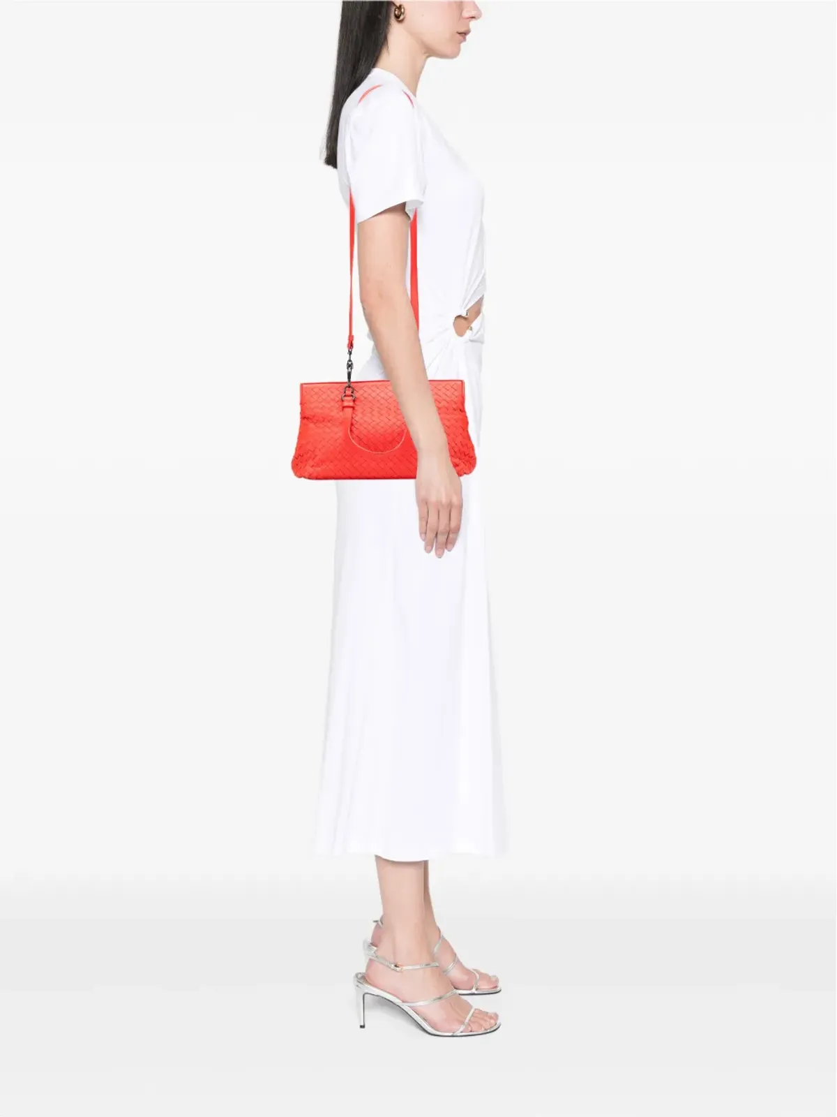 Bottega Veneta Pre-Owned ナッパ・イントレッチァート・サッチェル - 画像2