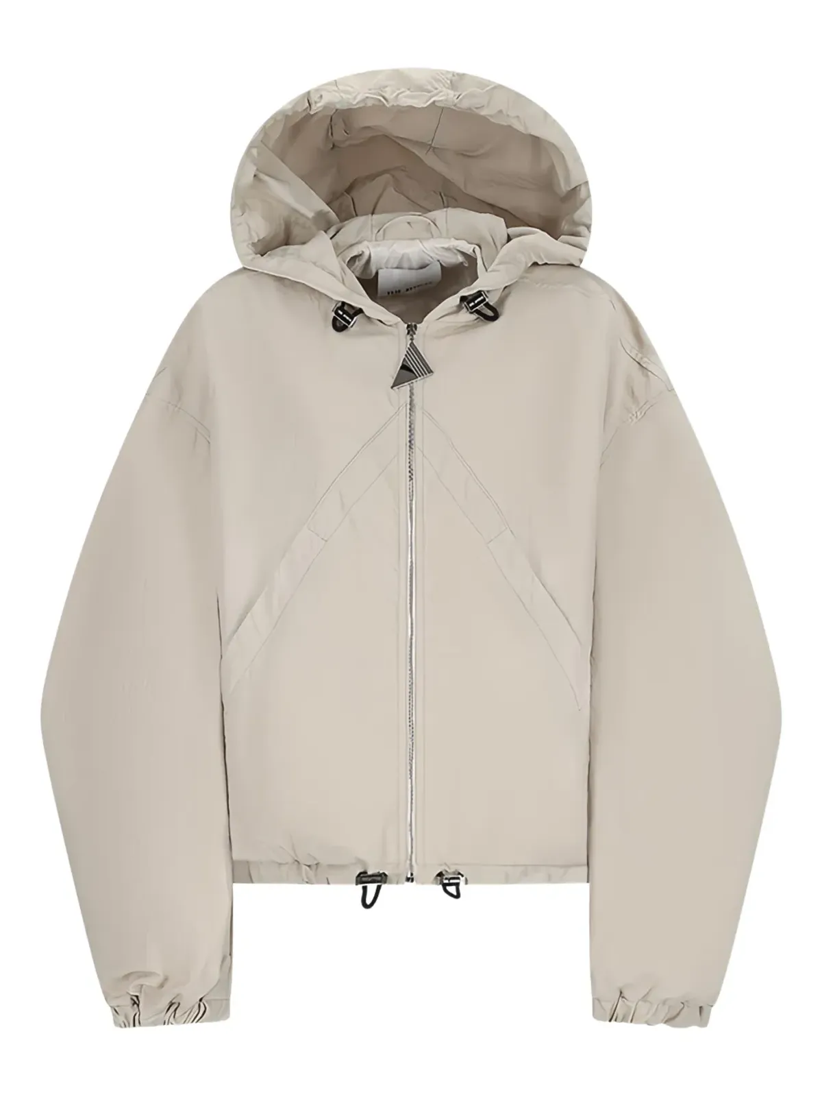 The Attico Ice hooded zip-front bomber jacket - 画像1