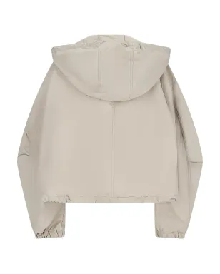 The Attico Ice hooded zip-front bomber jacket - サムネイル2