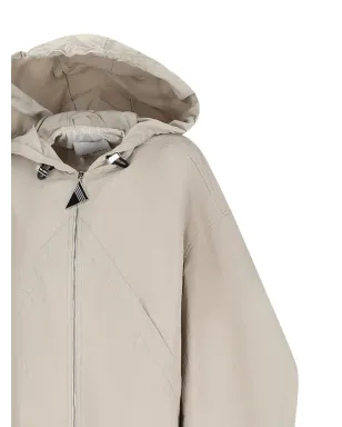The Attico Ice hooded zip-front bomber jacket - サムネイル3