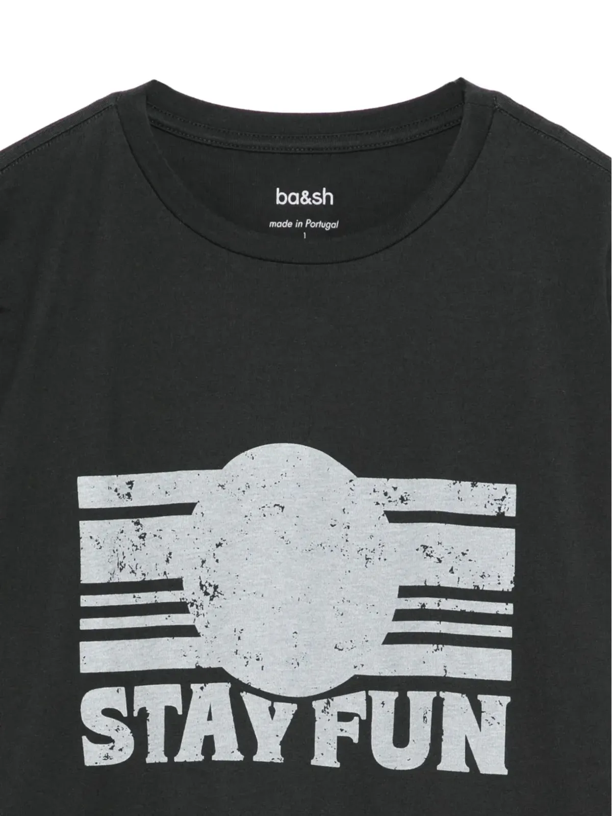 Ba&Sh グラフィックプリント コットン Tシャツ - 画像3