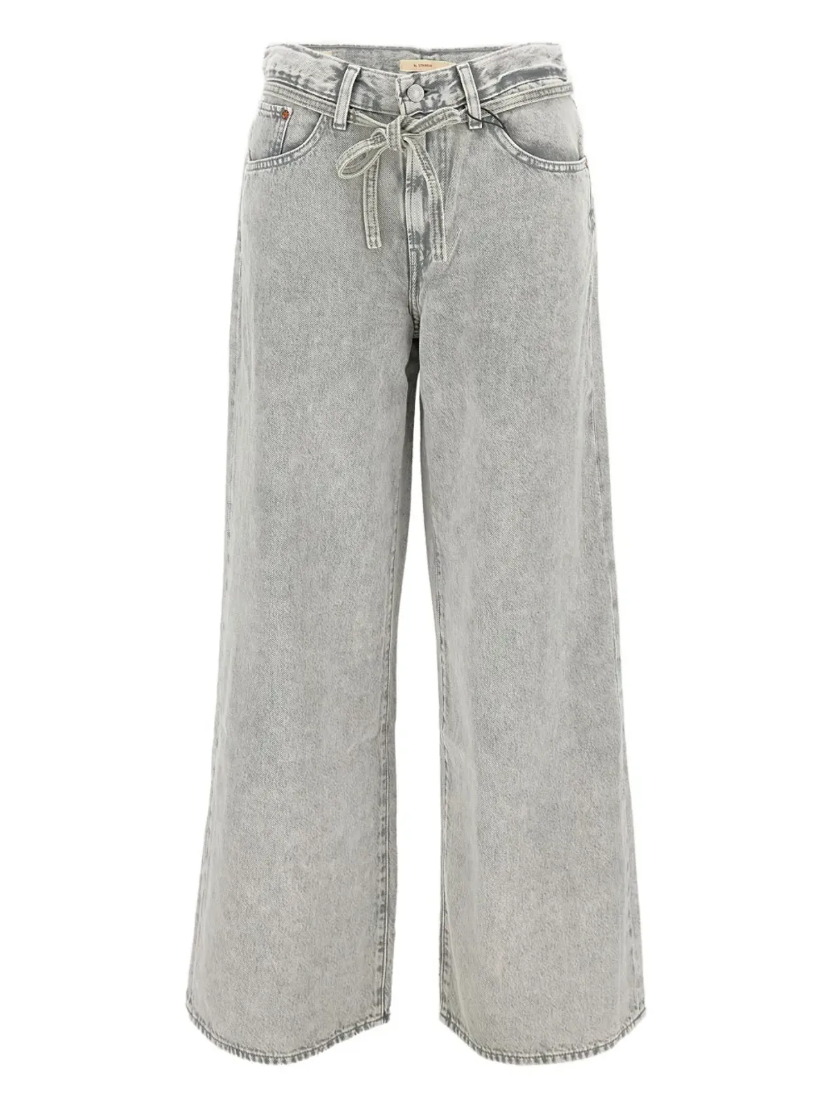 Levi's タイ付きワイドジーンズ - グレー - 画像1
