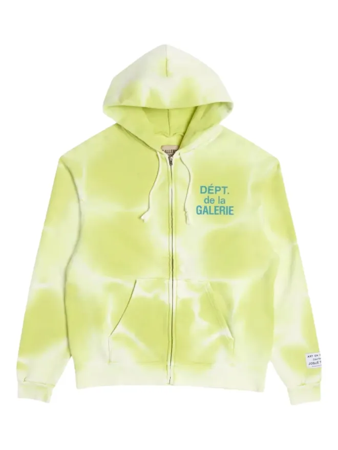 GALLERY DEPT. GALLERY DEPT. ロゴプリント ジップアップフーディーの商品画像