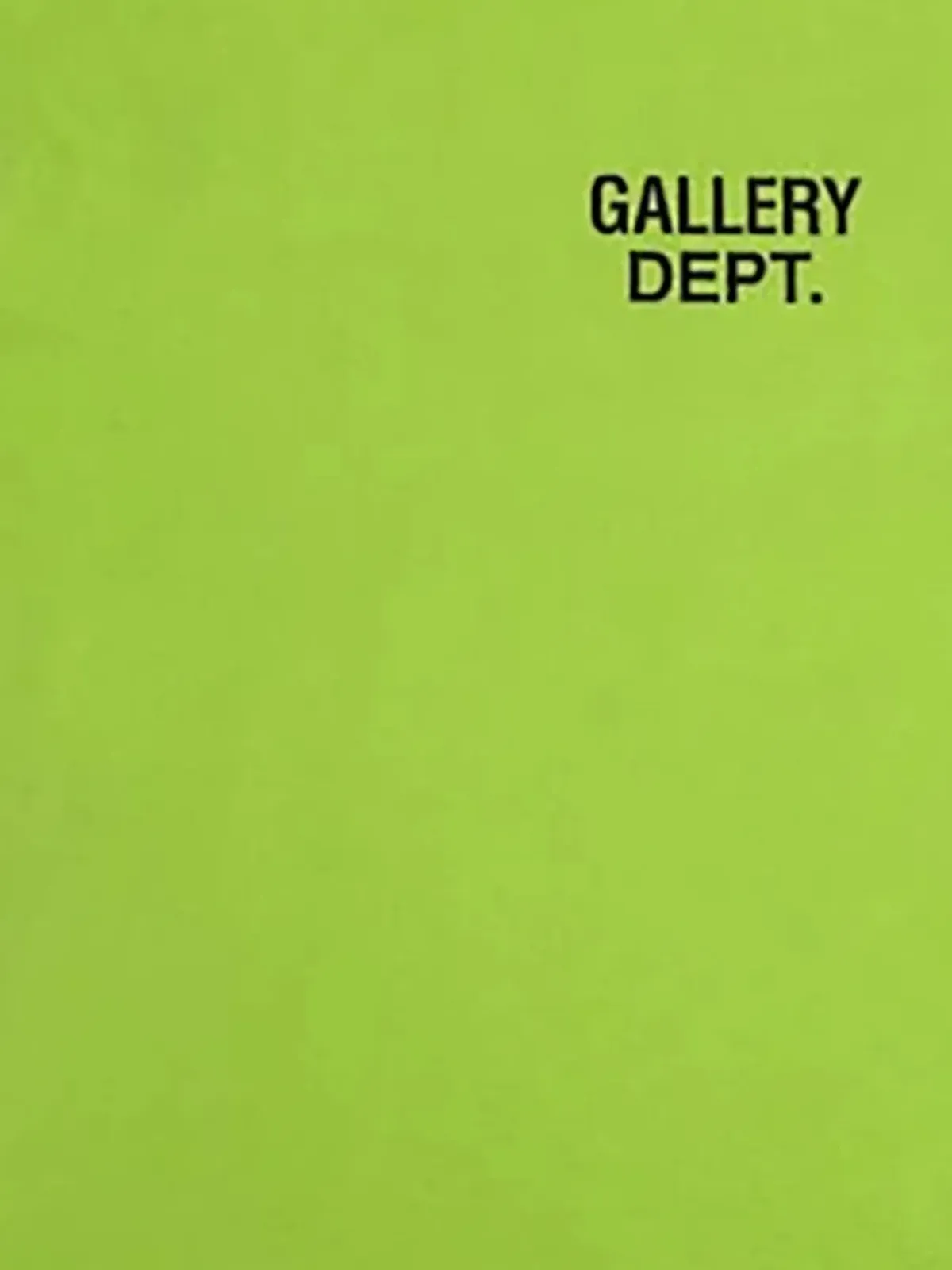 GALLERY DEPT. Souvenir ロゴプリント Tシャツ（グリーン） - 画像2