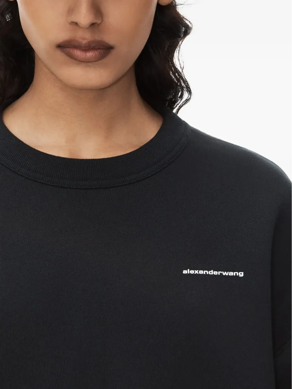 Alexander Wang ロゴプリント クルーネックセーター - 画像5