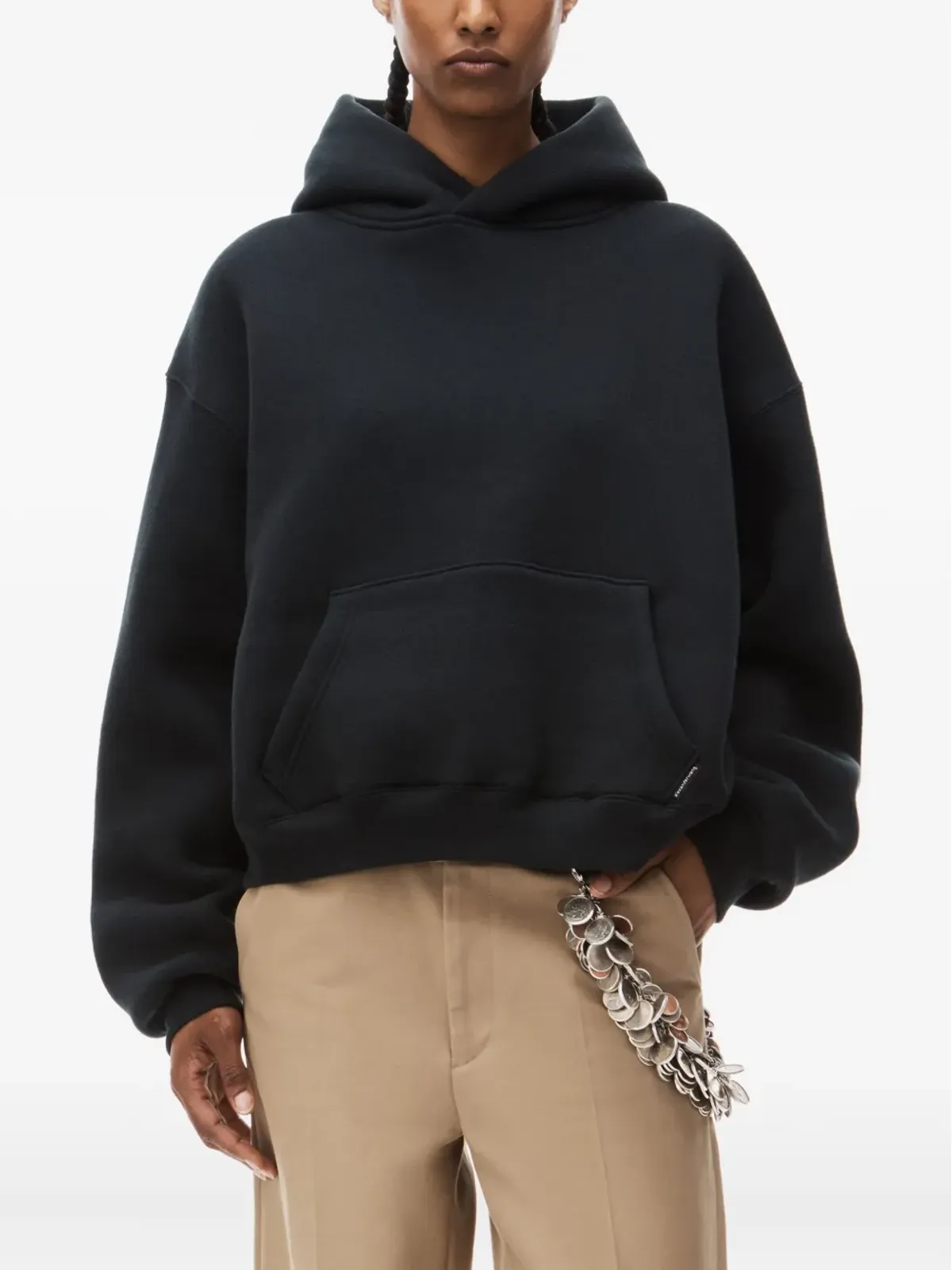 Alexander Wang ロゴディテールフーディ - 画像3