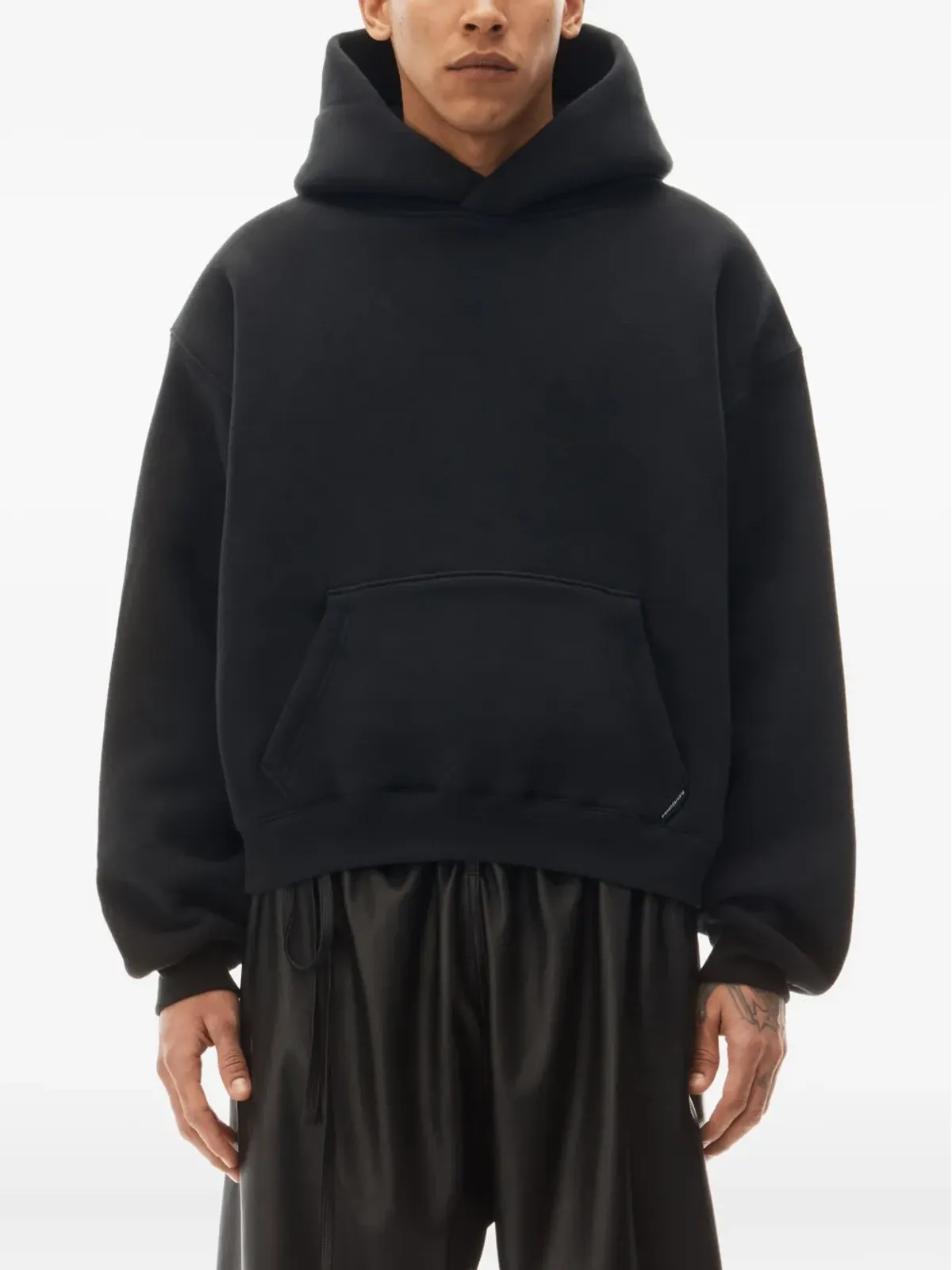 Alexander Wang ロゴディテールフーディ - 画像4