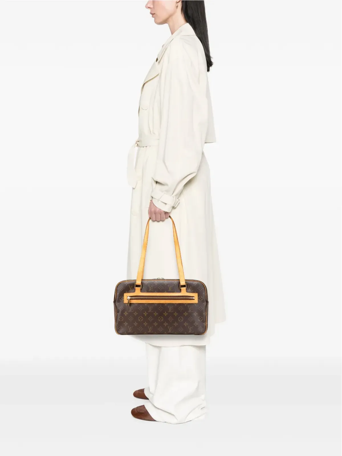 Louis Vuitton Pre-Owned モノグラム・サイトGM ショルダーバッグ ブラウン - 画像2