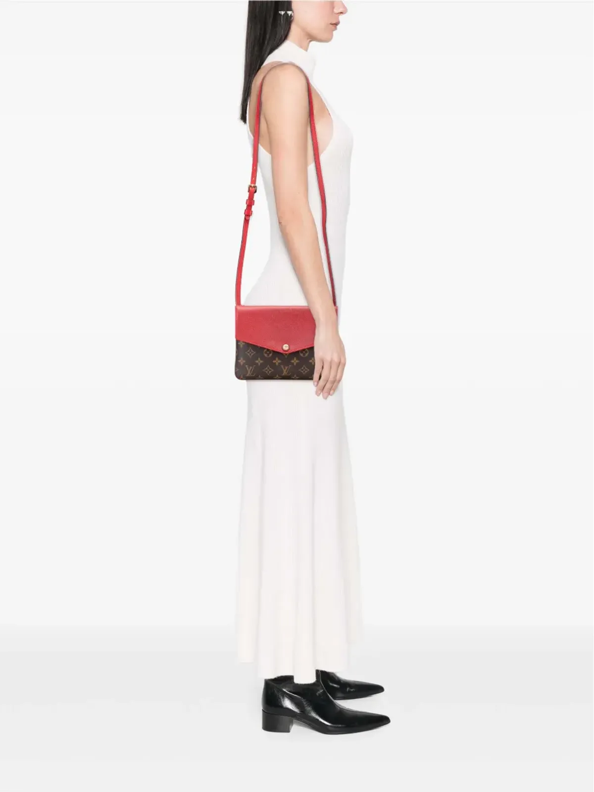 Louis Vuitton Pre-Owned モノグラム・ツワイス クロスボディバッグ ブラウン - 画像2