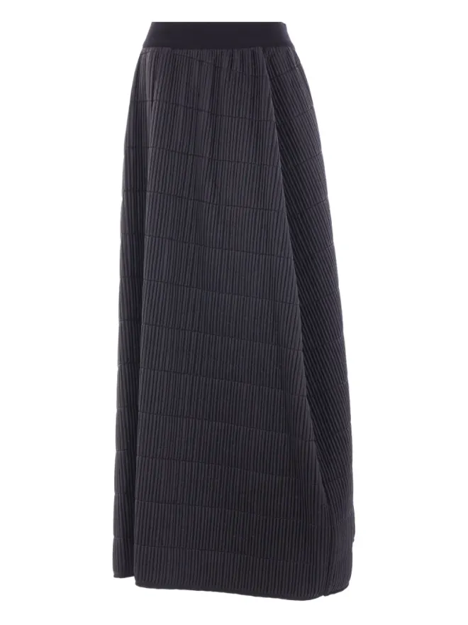 Maria Calderara Maria Calderara キルティングプリーツ ロングスカートの商品画像