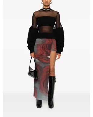 Jean Paul Gaultier ブラーリーローズ ミニスコート - サムネイル2