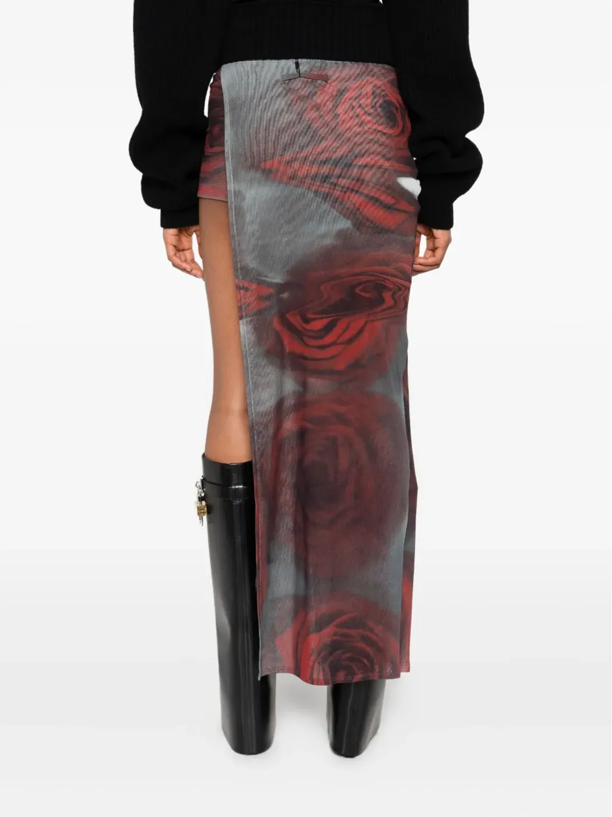 Jean Paul Gaultier ブラーリーローズ ミニスコート - 画像4