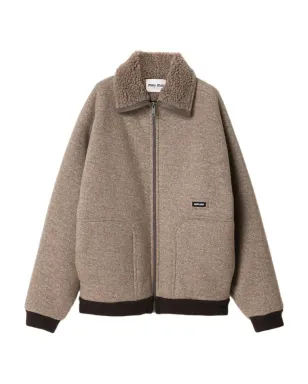 Miu Miu フリースボンバー ジャケット - サムネイル1