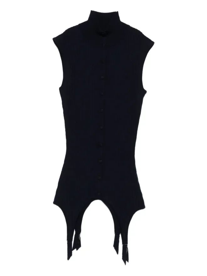 Jean Paul Gaultier Jean Paul Gaultier リブ編みノースリーブトップの商品画像