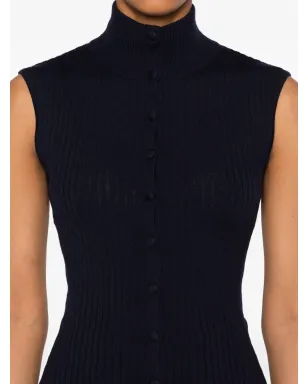 Jean Paul Gaultier リブ編みノースリーブトップ - サムネイル5