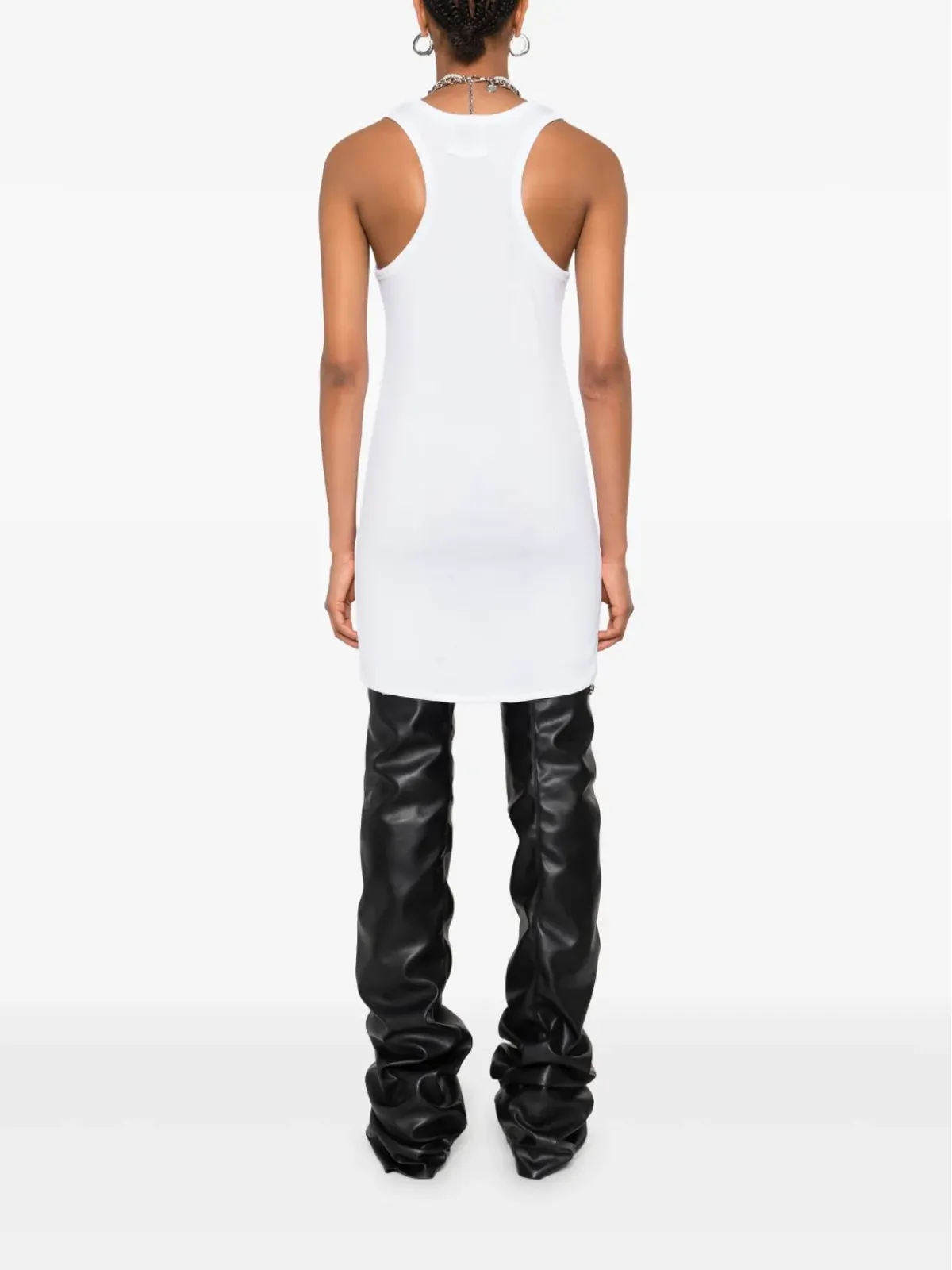 Jean Paul Gaultier リブ編みミニドレス - 画像4