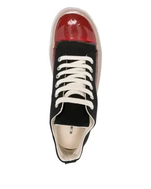 Rick Owens DRKSHDW ラバー・トゥ キャンバススニーカー - サムネイル4