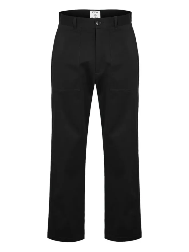 Casablanca Casablanca パッチポケットパンツ ブラックの商品画像