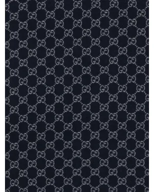 Gucci 総柄ウールスカーフ - サムネイル2