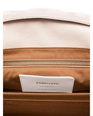 Zanellato Dotta トップハンドル スタッズ付き トートバッグ - ニュートラル - サムネイル4