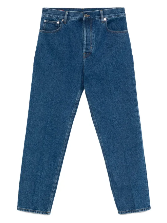Gucci Gucci クロップドストレートジーンズ ブルーの商品画像
