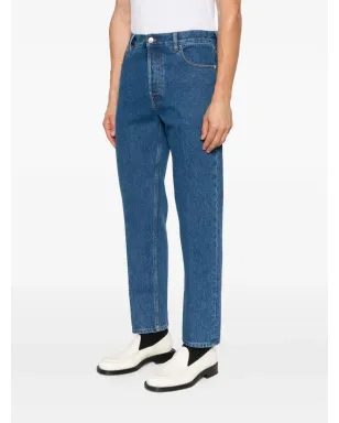 Gucci クロップドストレートジーンズ ブルー - サムネイル3