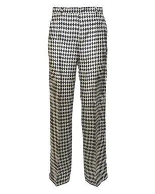 S Max Mara ダイヤモンド柄コットンパンツ - サムネイル1