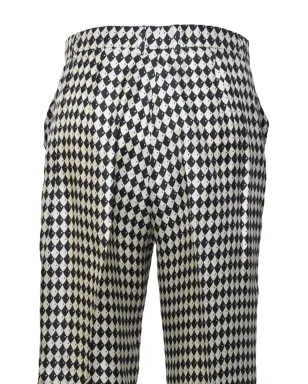 S Max Mara ダイヤモンド柄コットンパンツ - サムネイル3
