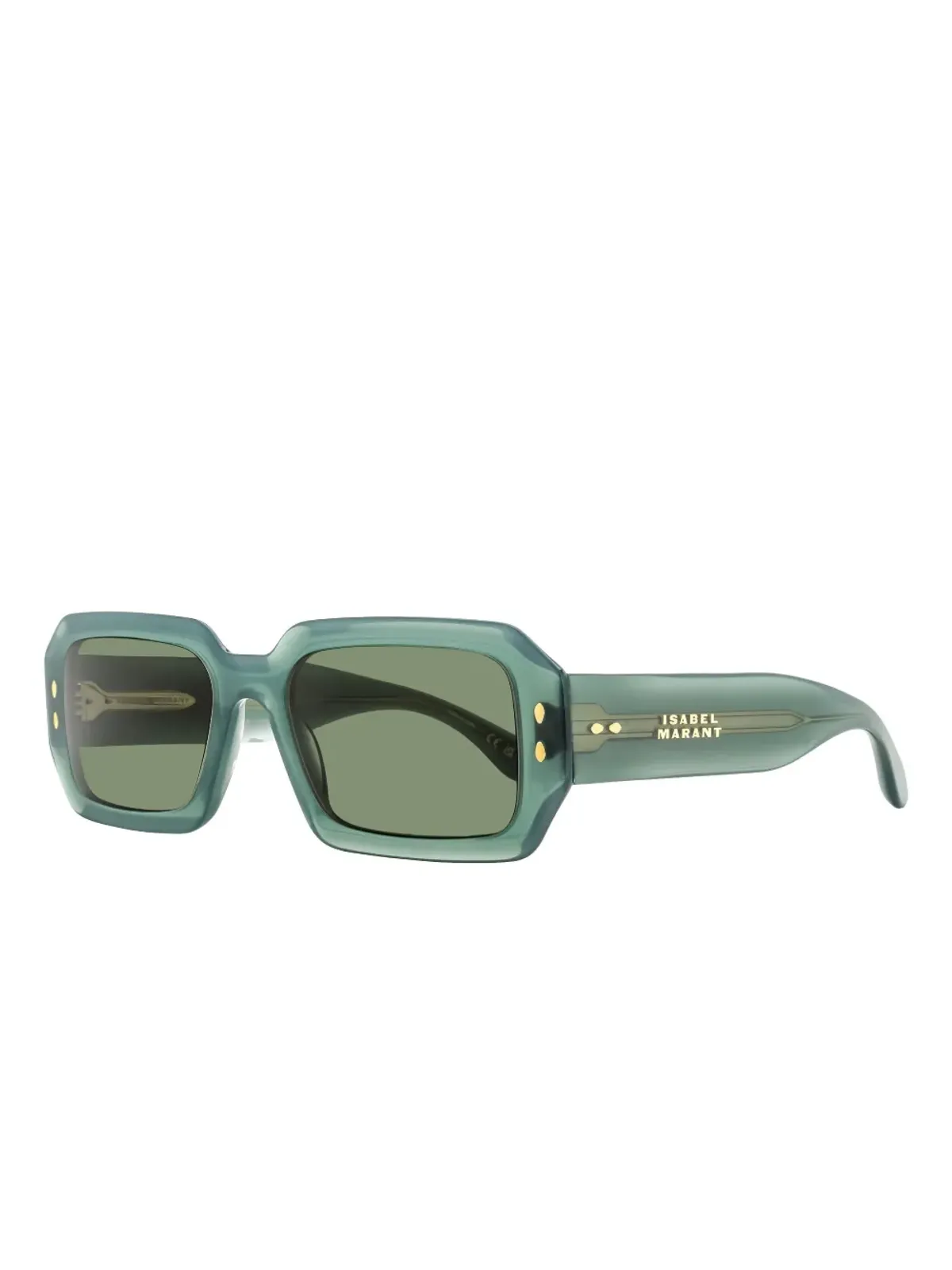 Isabel Marant Eyewear リジーサングラス グリーン - 画像2