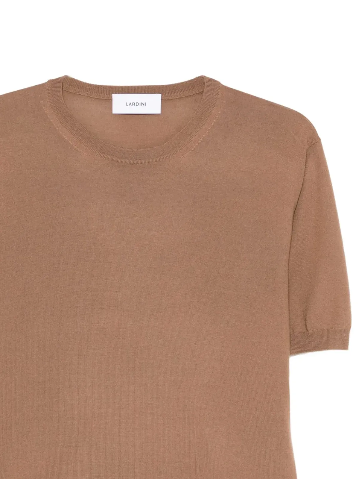 Lardini 半袖ファインニットTシャツ - 画像3