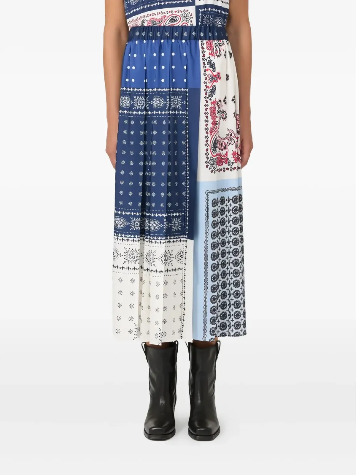 Weekend Max Mara ルナ プリーツミディスカート - 画像3