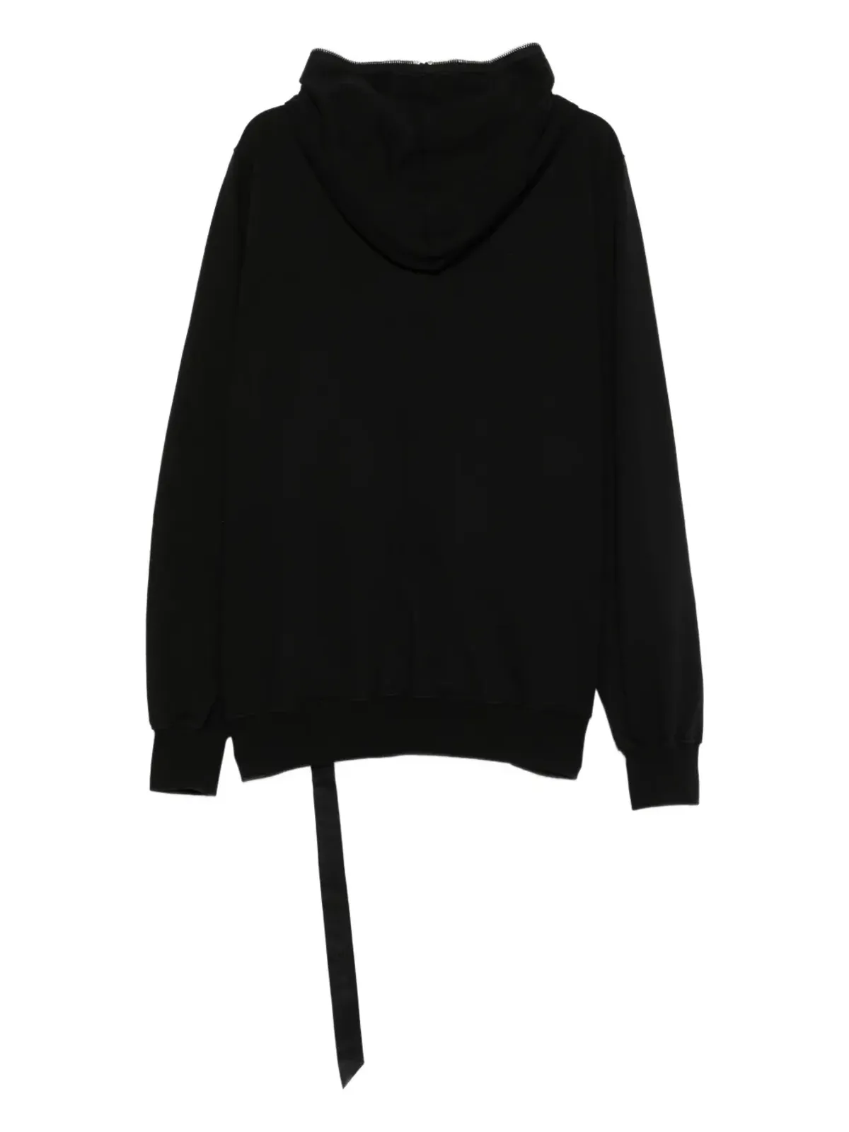 Rick Owens DRKSHDW ロングスリーブジップアップフーディー（ブラック） - 画像2