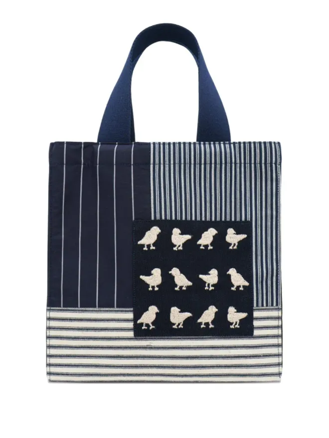 Biyan Biyan ストライプトートバッグの商品画像