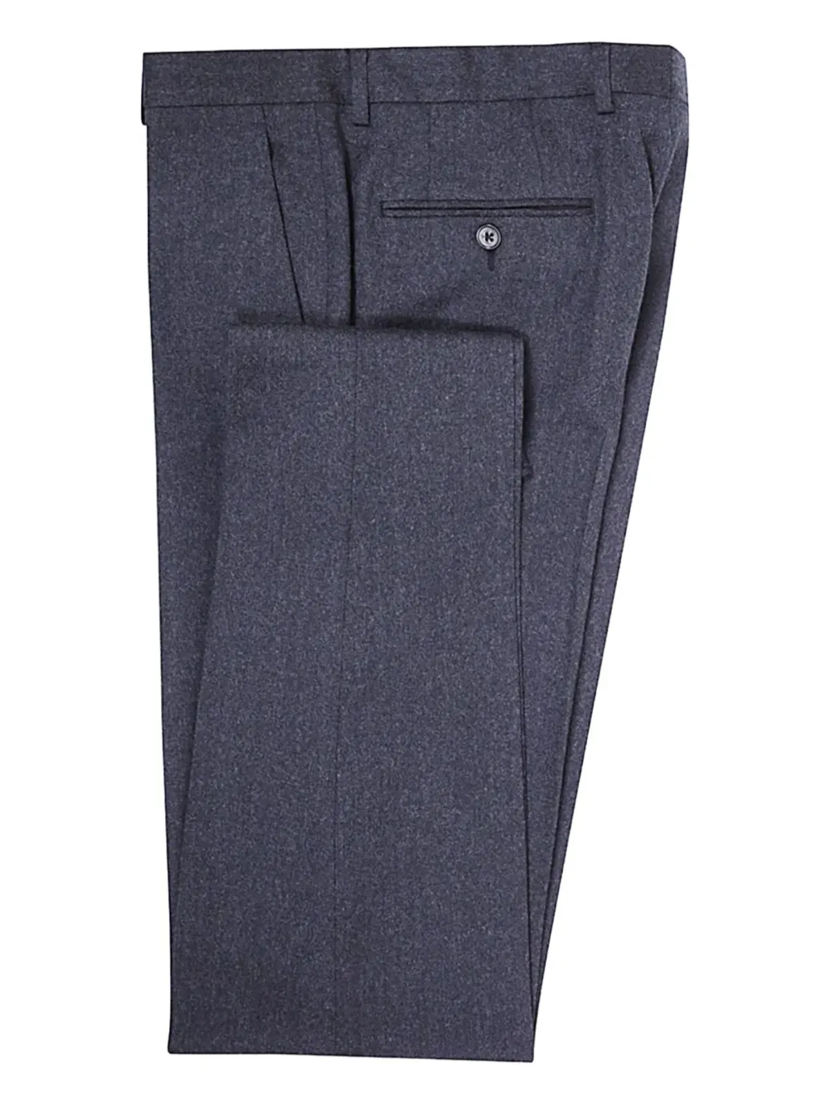 Zegna 二ボタン ウールスーツ - グレー - 画像3