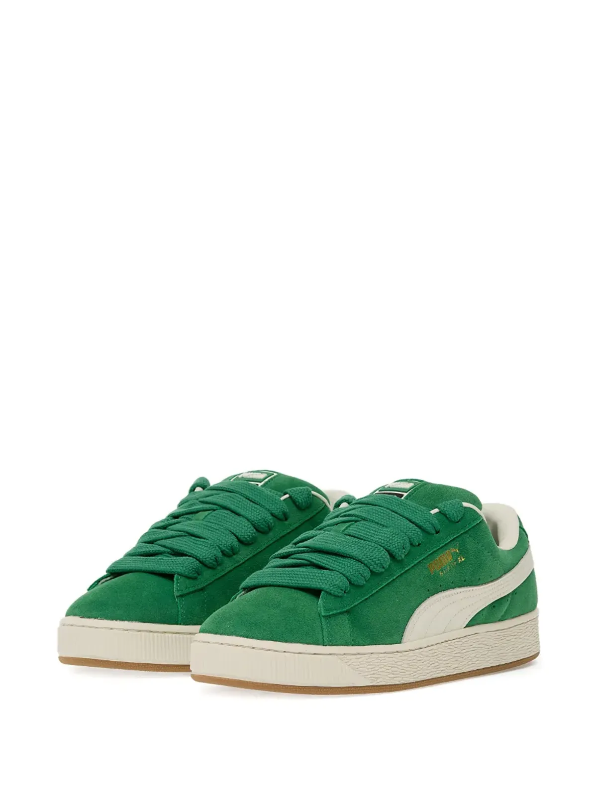 PUMA South Africa suede lace-up sneakers - Green - 画像2