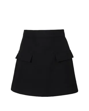 Vestiaire d'un Oiseau Libre サイドポケット付きミニスカート - サムネイル1