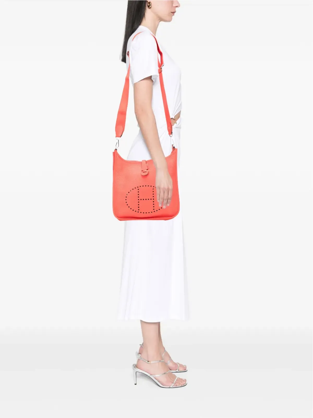 Hermès Pre-Owned Clemence Evelyne III クロスボディバッグ - ピンク - 画像2