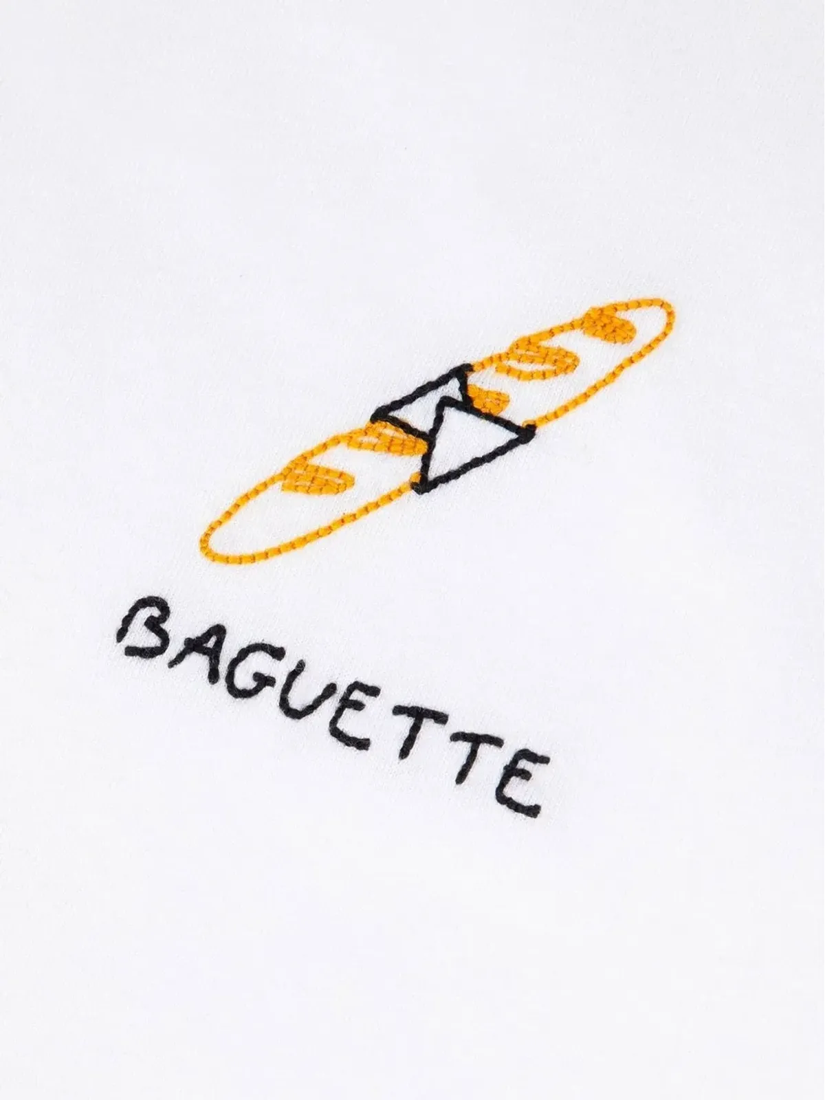 Maison Labiche 刺繍ディテールTシャツ - 画像2