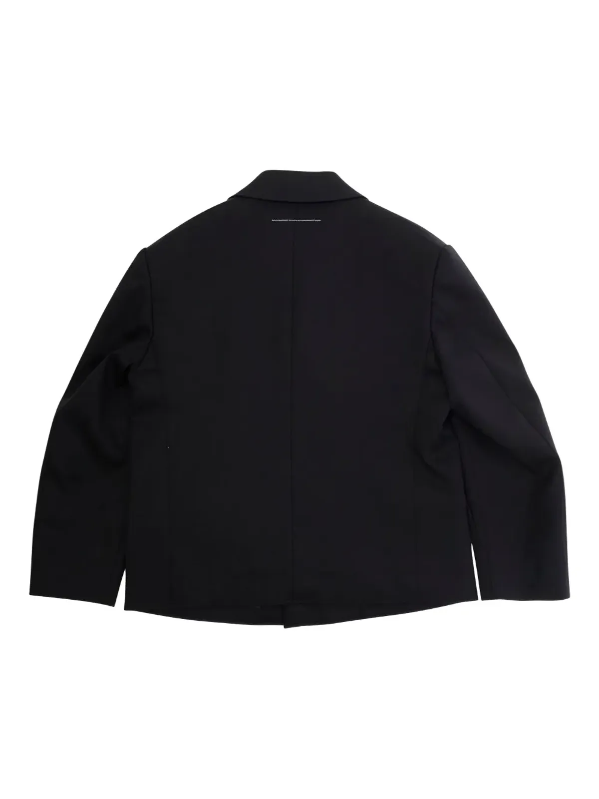 MM6 Maison Margiela Kids 三つボタン ノッチド・ラペル ジャケット - 画像2