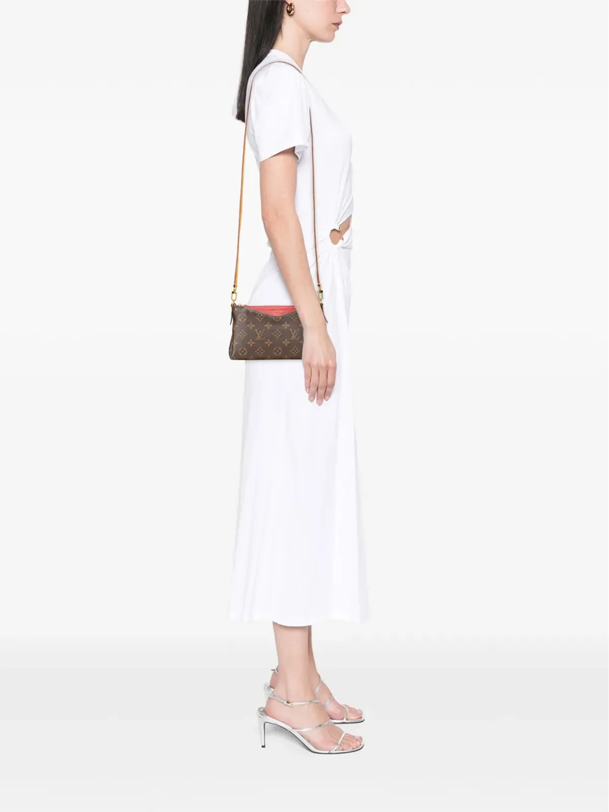 Louis Vuitton Vintage モノグラム パラス クラッチ・サッチェル - ブラウン - 画像2