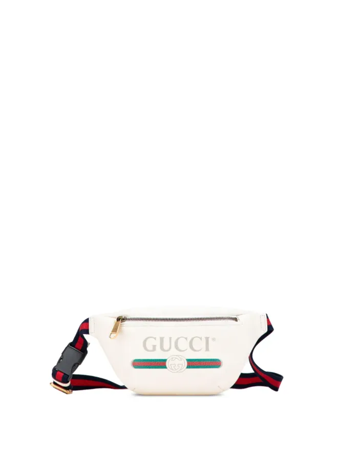 Gucci Pre-Owned Gucci Pre-Owned レザー ロゴ ベルトバッグの商品画像