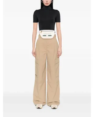Gucci Pre-Owned レザー ロゴ ベルトバッグ - サムネイル2