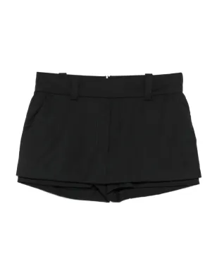 Vestiaire d'un Oiseau Libre レイヤードウールショーツ - サムネイル1