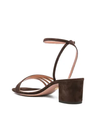 Aquazzura Latour アンクルストラップ レザーサンダル - サムネイル3