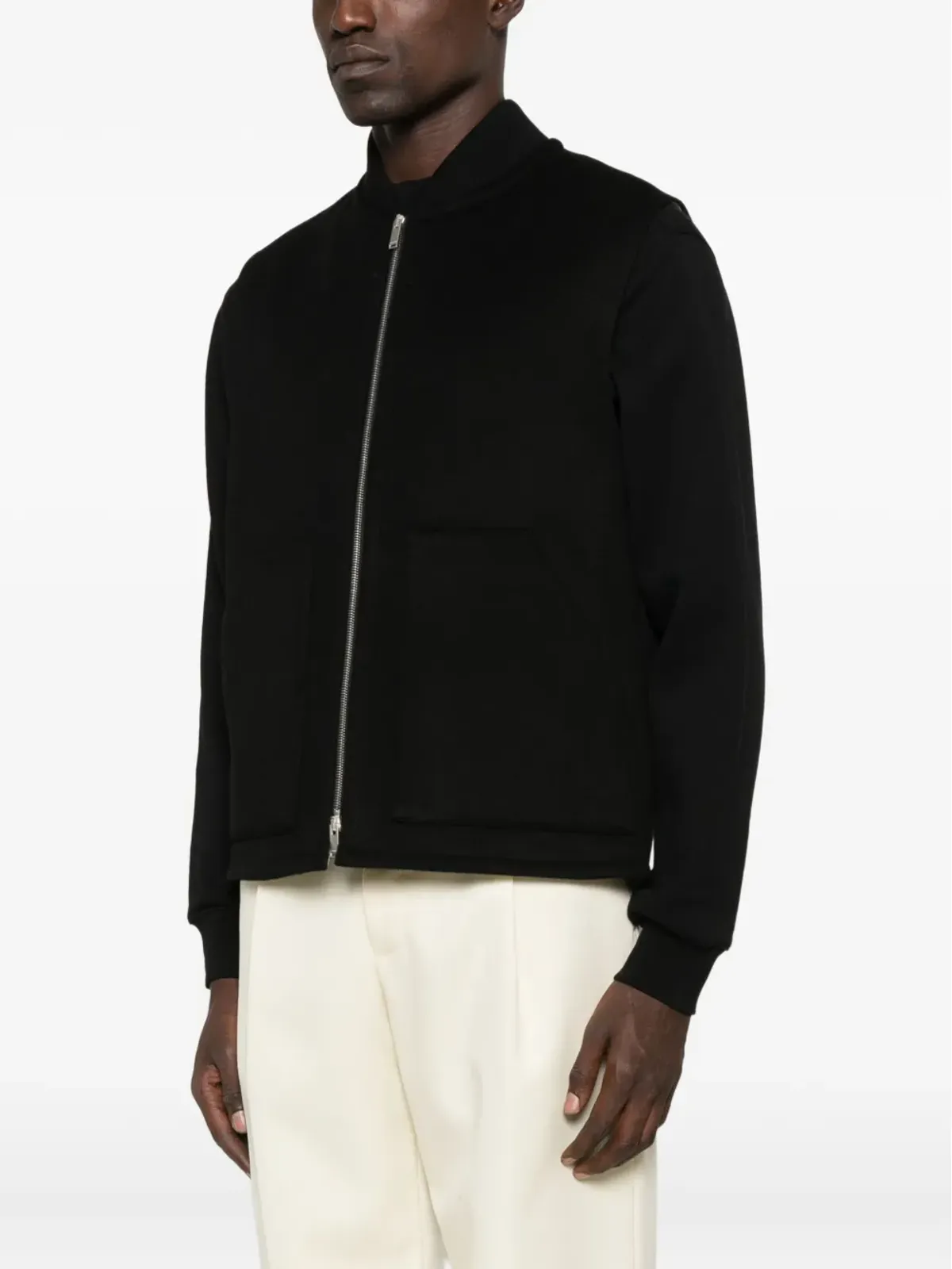 Lardini ジップフロントジレ - 画像3